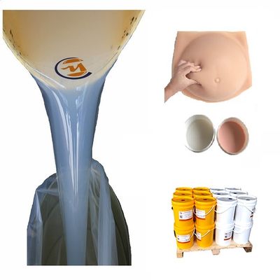 7500cps Fake Pregnant Belly Skin Safe Life Casting Silicone Rubber